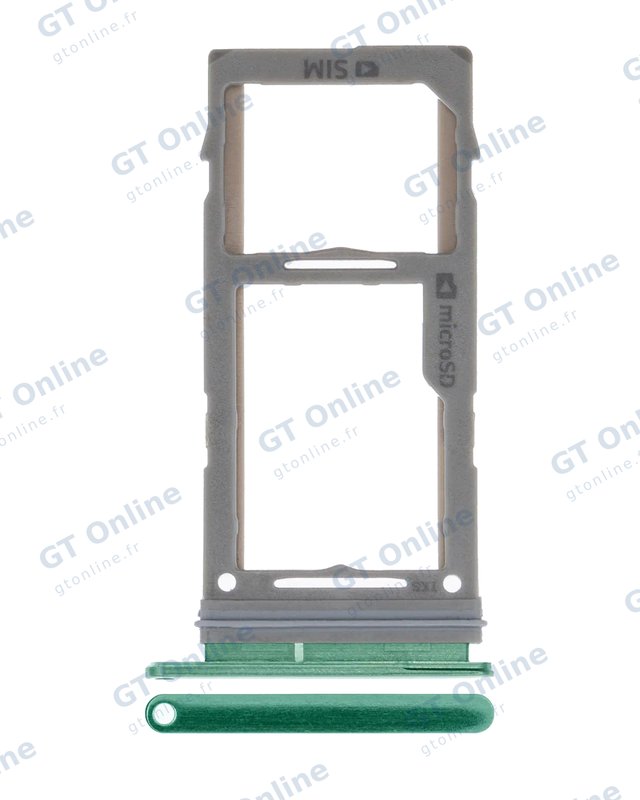 Tiroir simple SIM pour Samsung Galaxy S10 / S10 Plus / S10E (Prism Green)