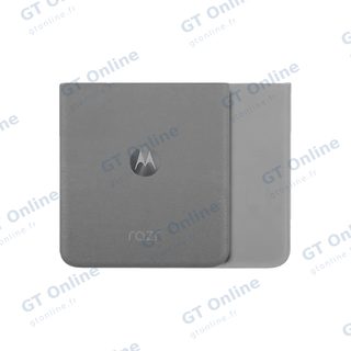 Vitre arrière pour Motorola Razr / Razr 50 (XT2453 / 2024) (origine, gris Koala)