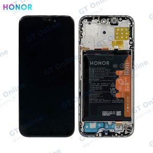 Bloc Écran Complet avec Châssis et Batterie Original Honor X8b 0235AHGE Argent