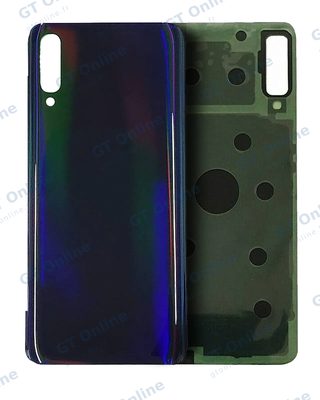 Vitre arrière pour Samsung Galaxy A70 (A705 / 2019) (pack service origine, noir)