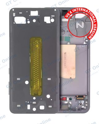 Châssis pour Samsung Galaxy S23 FE (version US & internationale, graphite)