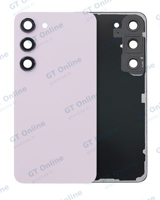 Capot arrière avec lentilles pour Samsung Galaxy S23 5G (pack service origine, Lavender) — vue 1