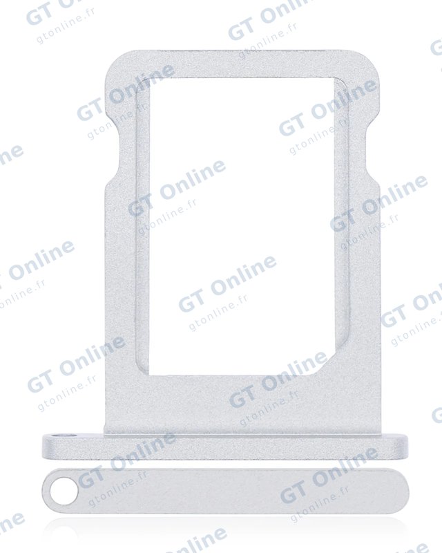 Tiroir SIM pour Apple iPad Pro 11" 1st Gen (2018) / Pro 11" 2rd Gen (2020) / Pro 12.9" 3rd Gen (2018) / 4th Gen (2020) (argent)