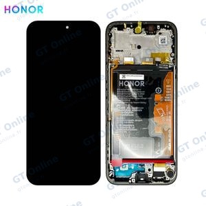 Bloc Écran Complet avec Châssis et Batterie Original Honor 400 Lite 0235ANSY 0235ANTC Velvet Black