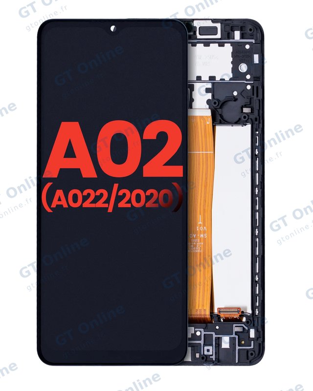 Écran pour Samsung Galaxy A02 (A022 / 2020) (Aftermarket Plus: Incell, toutes couleurs)
