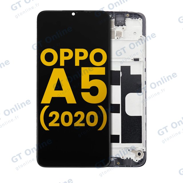 Écran LCD avec châssis pour OPPO A5 (2020) / A9 (2020) / A11 / A11x (reconditionné, toutes couleurs)