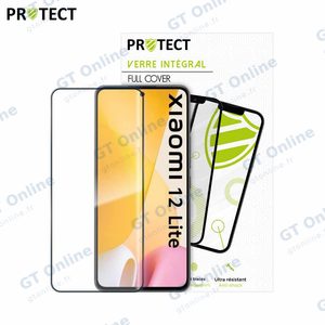 Verre Trempé Intégral PROTECT pour Xiaomi 12 Lite Noir — vue 2