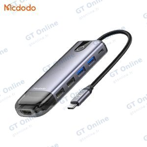Hub USB-C Mcdodo HU-742 10 en 1 Gris