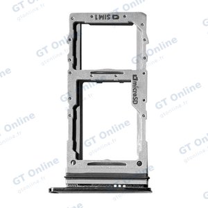 Tiroir Sim Premium Samsung Galaxy S20 G980/Galaxy S20 5G G981 Noir