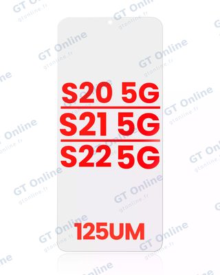 Film OCA pour Samsung Galaxy S20 5G / S21 5G / S22 5G (lot de 10, 125 µm)
