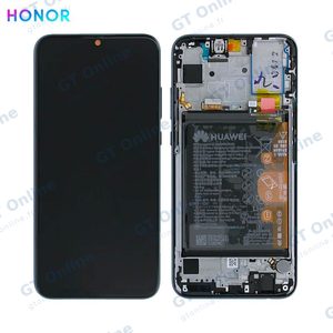 Bloc Écran Complet avec Châssis et Batterie Original Honor 20 Lite 02352QMT Noir