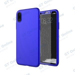 Coque de Protection 360° Vorson pour Apple iPhone XS Max Bleu
