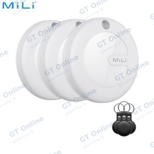 Traceur GPS MILI MiTag iOS Blanc (avec Étui Noir x3)