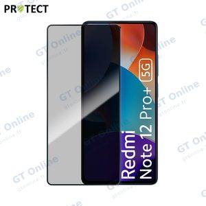 Verre Trempé PRIVACY PROTECT pour Xiaomi Redmi Note 12 Pro+ 5G Transparent