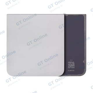 Vitre arrière pour Samsung Galaxy Z Flip 6 5G (pack service origine, argent Shadow)