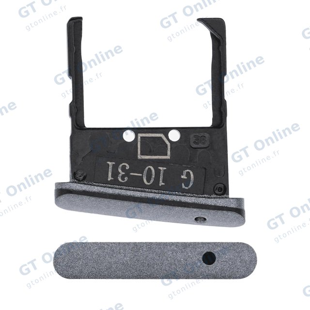 Tiroir SIM pour Motorola Razr 5G (XT2071 / 2020) (graphite Polished)