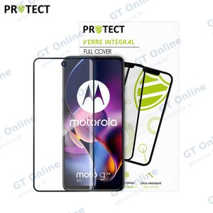 Verre Trempé Intégral PROTECT pour Motorola Moto G54 5G Noir — vue 2
