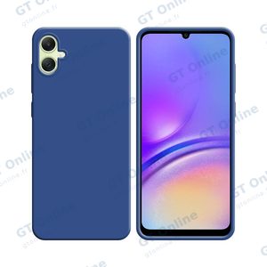 Coque Silicone Compatible pour Samsung Galaxy A05 A055 (#16) Bleu Marine