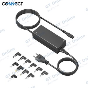 Chargeur Universel pour PC Portable CONNECT MC-CP90W 90W (17 Embouts avec Indicateur LED)