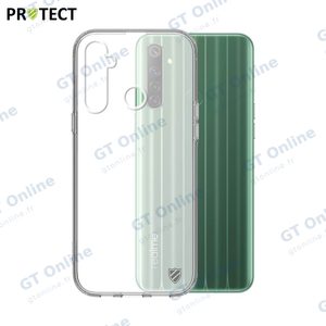 Coque Silicone PROTECT pour Realme 6i Transparent