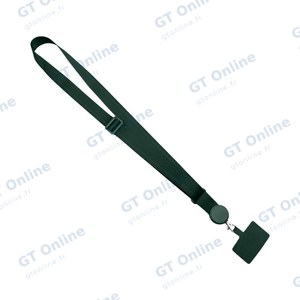 Tour de Cou Universel pour Smartphone Bandoulière (#2) Vert Foncé