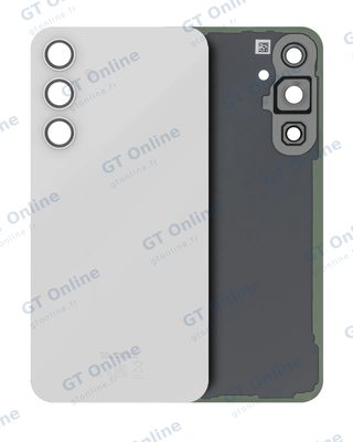 Vitre arrière pour Samsung Galaxy S23 FE (pack service origine, Cream)