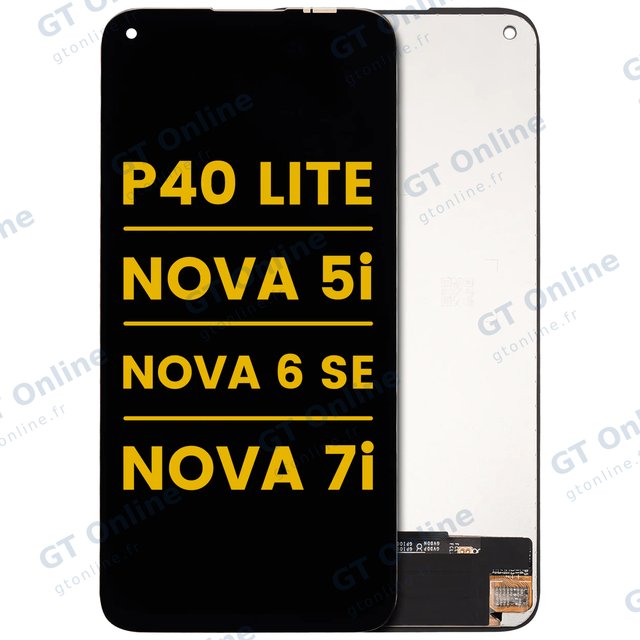 Écran LCD sans châssis pour Huawei P40 Lite / Nova 5i / Nova 6 SE / Nova 7i (reconditionné, toutes couleurs)