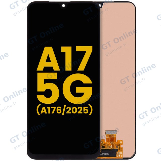 Écran OLED sans châssis pour Samsung Galaxy A17 5G (A176 / 2025) (reconditionné, toutes couleurs)