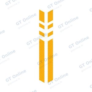 Stickers Décoratifs pour Trottinettes Électriques Orange