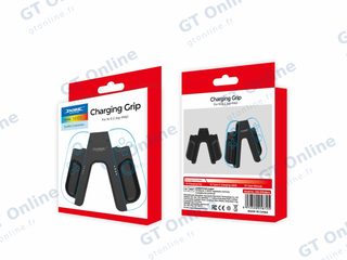 Poignée de manette avec câble de charge pour Nintendo Switch 2 DOBE TNS-3178 — noir