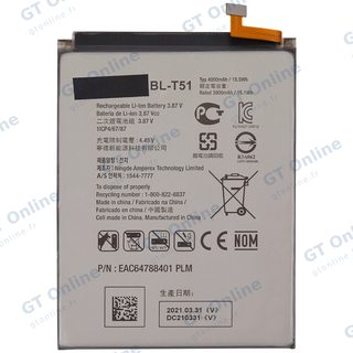 Batterie pour LG K42 / K52 / K62 / Q52 (BL-T51)