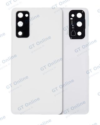 Vitre arrière pour Samsung Galaxy S20 FE 5G (compatible premium, Cloud White)