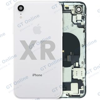 Châssis pour Apple iPhone XR (origine d'occasion — grade A, blanc)