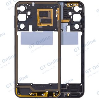 Châssis pour Samsung Galaxy A24 4G (A245 / 2023) (noir)