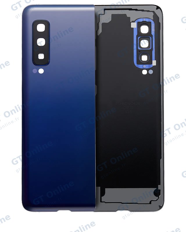 Vitre arrière pour Samsung Galaxy Fold 4G (F900) (premium, Astro Blue)