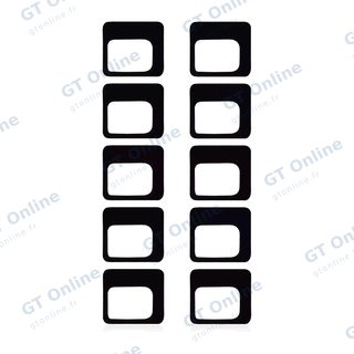 Coussinet de capteur de proximité avec adhésif pour Apple iPhone X / XS / XS Max / XR / 11 / 11 Pro / 11 Pro Max (lot de 10)