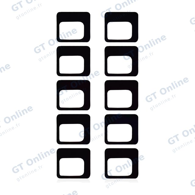 Coussinet de capteur de proximité avec adhésif pour Apple iPhone X / XS / XS Max / XR / 11 / 11 Pro / 11 Pro Max (lot de 10)