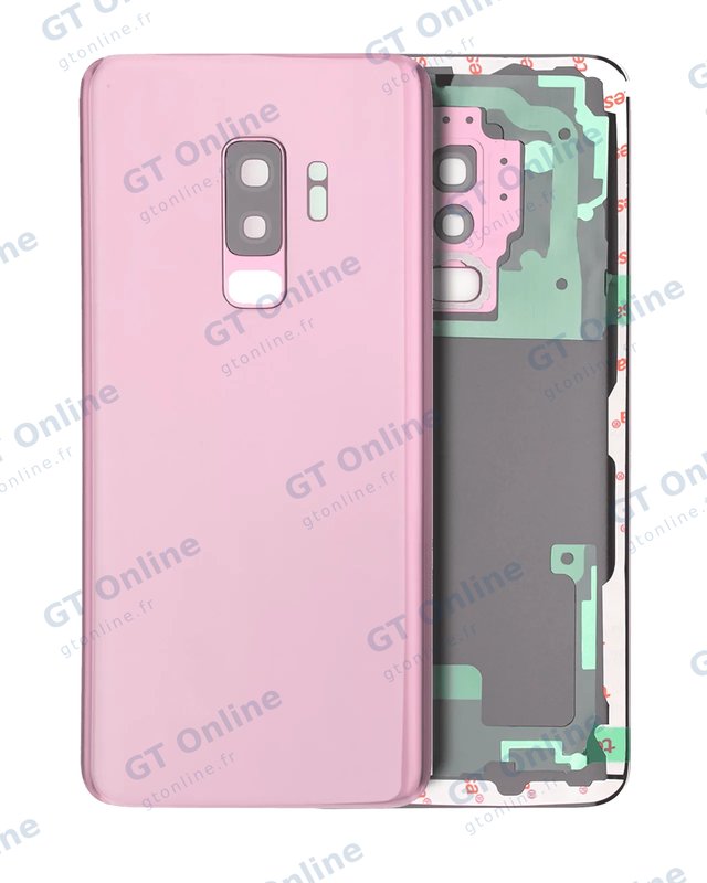 Vitre arrière pour Samsung Galaxy S9 Plus (pack service origine, Lilac Purple)