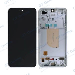 Écran Tactile Original Assembled avec Châssis Compatible Samsung Galaxy S23 FE S711 GH82-32854B Blanc
