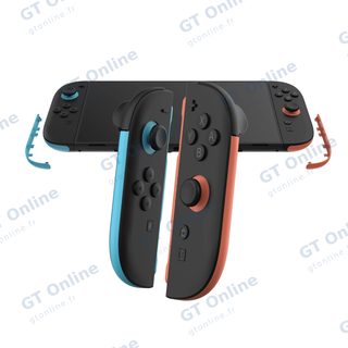 Bandes décoratives pour Joy-Con de Nintendo Switch 2 DOBE TNS-31002 — orange/bleu