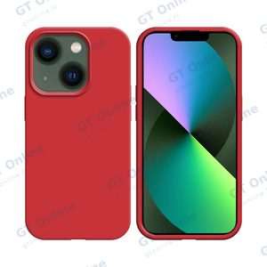 Pack de 10 Coques Silicone Compatible pour Apple iPhone 13 Bulk (#14) Rouge