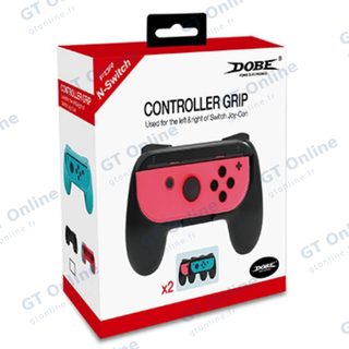 Poignées pour manettes de Nintendo Switch OLED DOBE TNS-851B (lot de 2) — noir