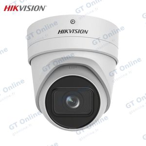 Caméra de Surveillance avec IA Hikvision DS-2CD2H86G2-IZS Turret 8MP DarkFighter & AcuSense Blanc