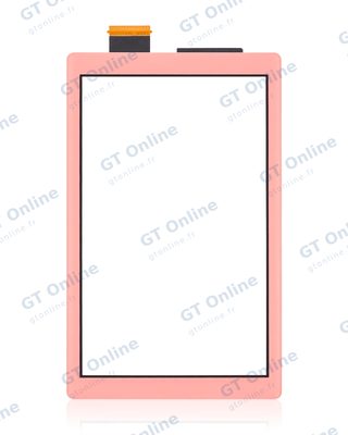 Vitre tactile pour Nintendo Switch Lite (corail)