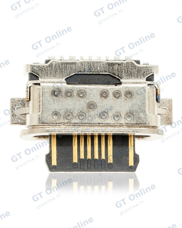 Connecteur de charge à souder — format Type C, 18 broches, 6 points de fixation (C356)