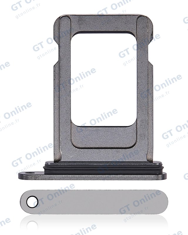 Tiroir SIM pour Apple iPhone 14 Pro / 14 Pro Max (noir sidéral)