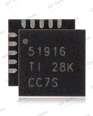 Pièce à microsouder pour Microsoft Xbox One X (U9F1) (TPS51916RUKR) (lot de 10)