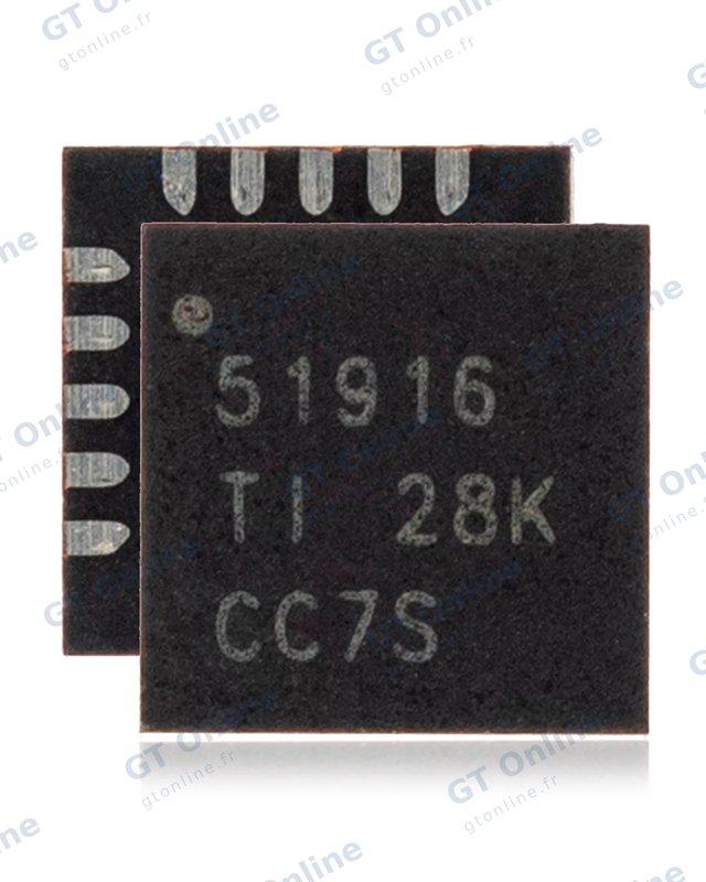 Pièce à microsouder pour Microsoft Xbox One X (U9F1) (TPS51916RUKR) (lot de 10)