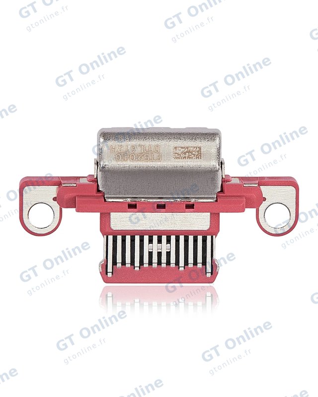 Connecteur de charge nu à souder pour Apple iPad 10 (2022) (soudure requise, rose)