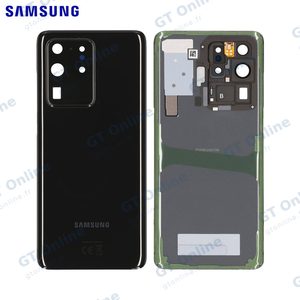 Cache Arrière Original Samsung Galaxy S20 Ultra G988 GH82-22217A Noir Cosmique